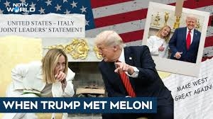 meloni,trump