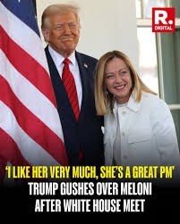 meloni,trump