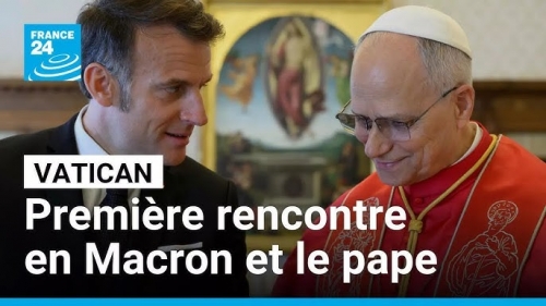 macron et le pape